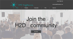 Desktop Screenshot of h2dsoftware.com