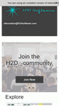 Mobile Screenshot of h2dsoftware.com